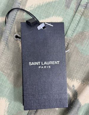 Saint Laurent Shearling Lined Camo Parka, photo 13