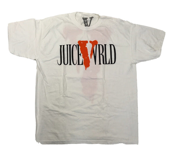 Vlone x Juice WRLD 999 White/Orange Print T-Shirt, photo 1