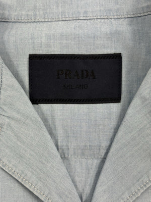 Prada Cotton Shirt And Short Set، الصورة 5