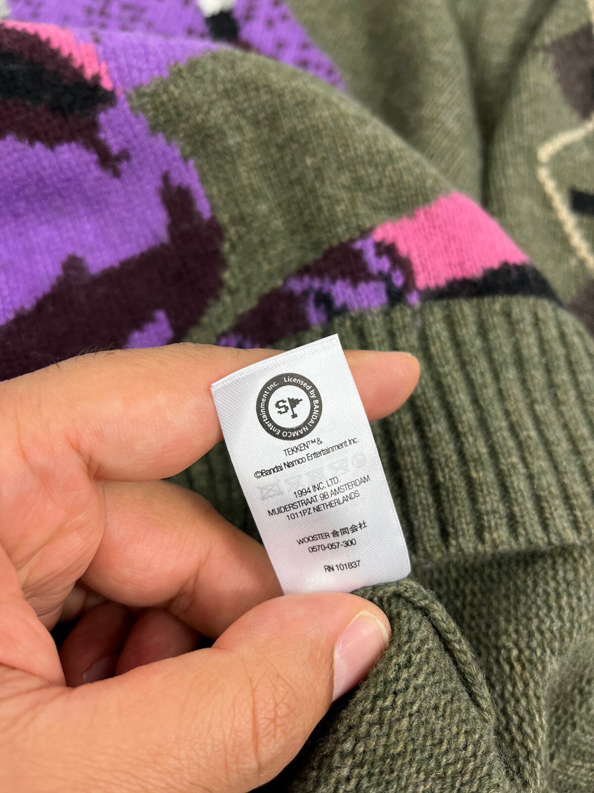 Supreme x Yohji Yamamoto Tekken Olive Sweater, photo 6
