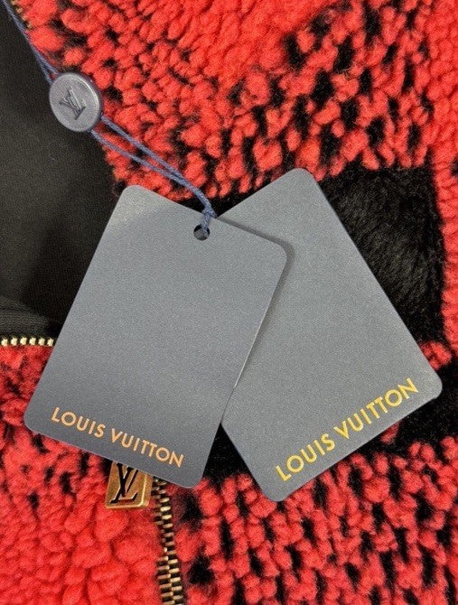Louis Vuitton Damier Print Fleece Jacket, photo 6