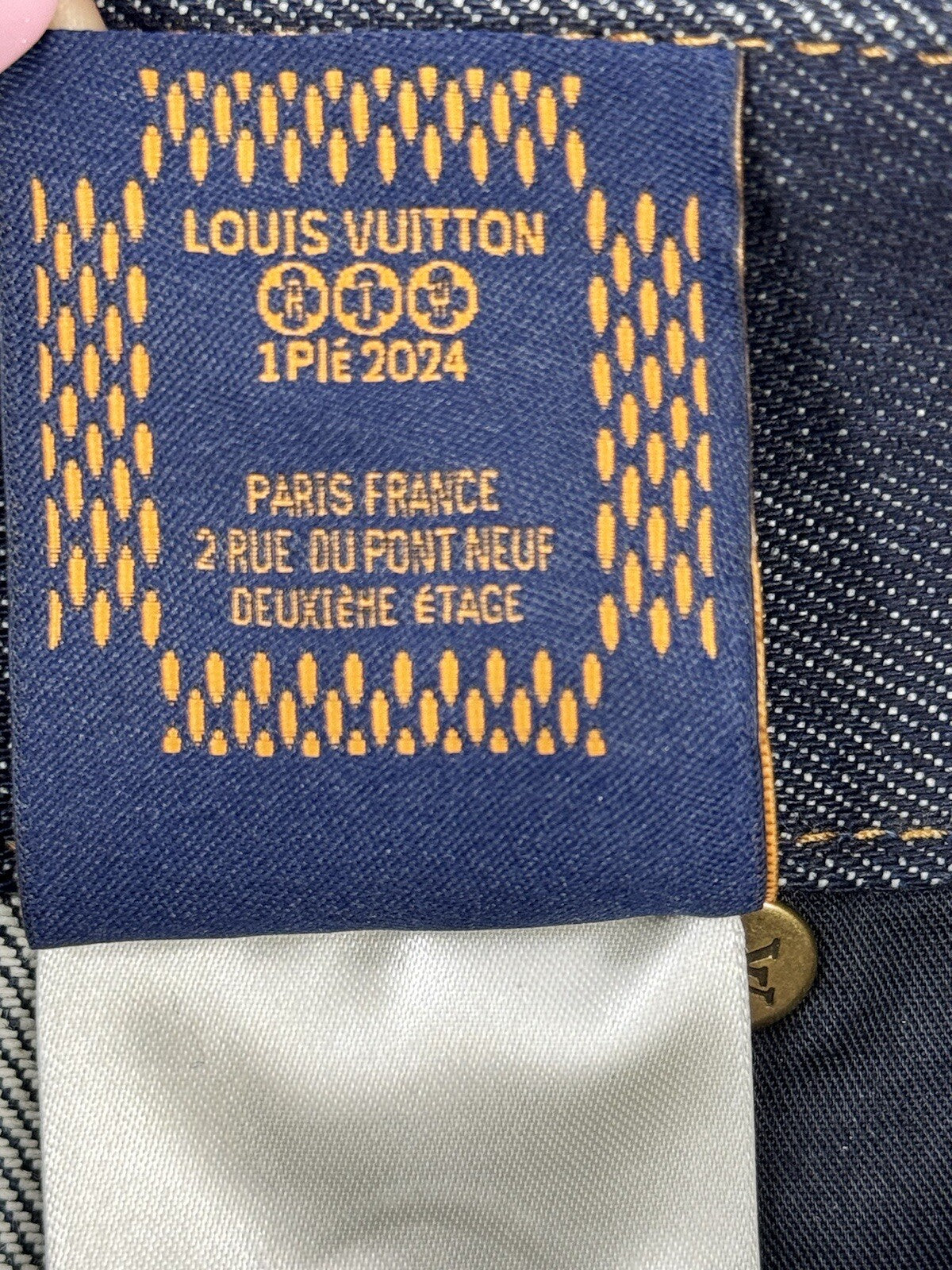 Louis Vuitton x Pharrell Henry Tyler Embroidered Jeans, photo 14