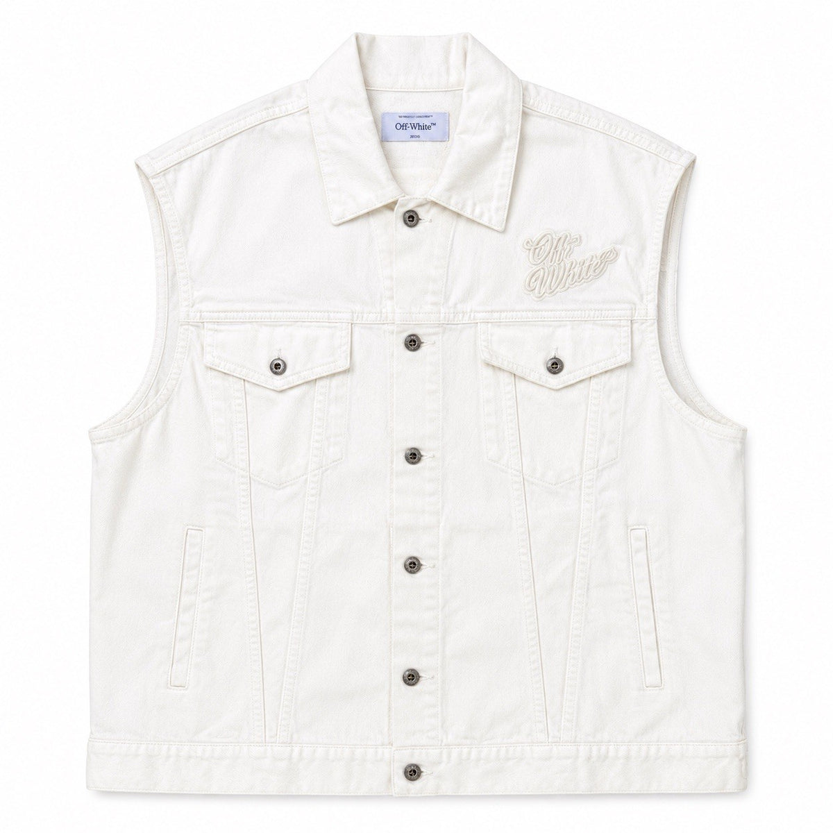 Off-White Oversized Denim Vest, photo 1