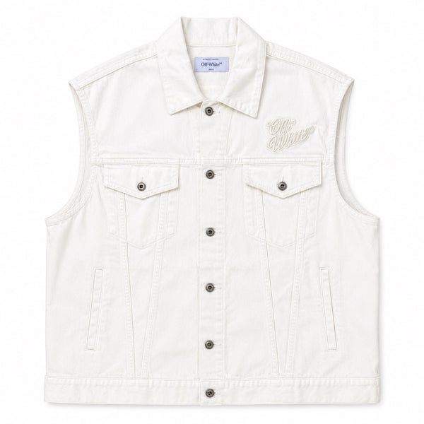 Off-White Oversized Denim Vest, photo 1