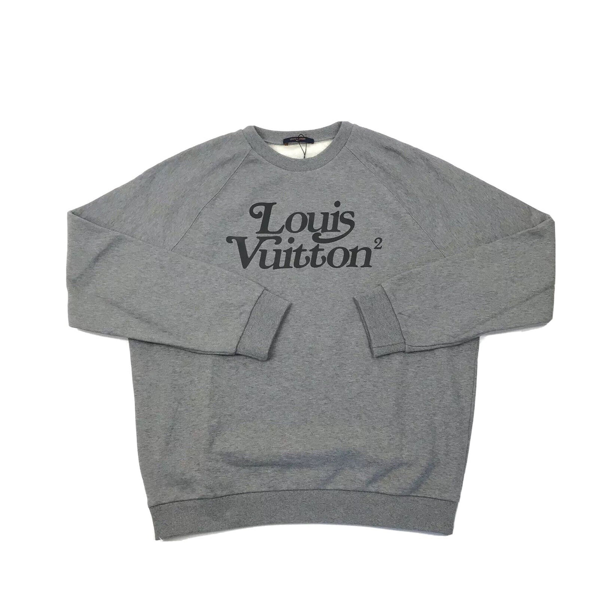 Louis Vuitton x Nigo Grey Print Crew-Neck Sweatshirt, photo 1