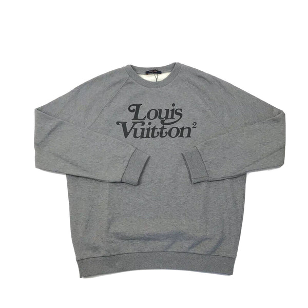 Louis Vuitton x Nigo Grey Print Crew-Neck Sweatshirt, photo 1