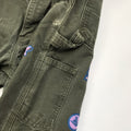 Born From Pain Sicko Flygirl Carhartt Olive Pink Purple Jeans، الصورة 5
