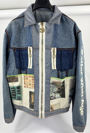 Better With Age Brogue Reconstructed Reversible Trucker Jacket، الصورة 4