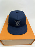 Louis Vuitton by Virgil Abloh MP2590 Chain Embroidered Cap Navy Blue（写真3）