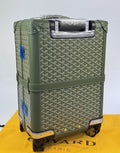 Goyard Limited Edition Hand Painted Numbered Bourget PM Cabin Trolley Suitcase（写真4）