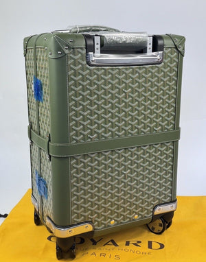 Goyard Limited Edition Hand Painted Numbered Bourget PM Cabin Trolley Suitcase（写真4）