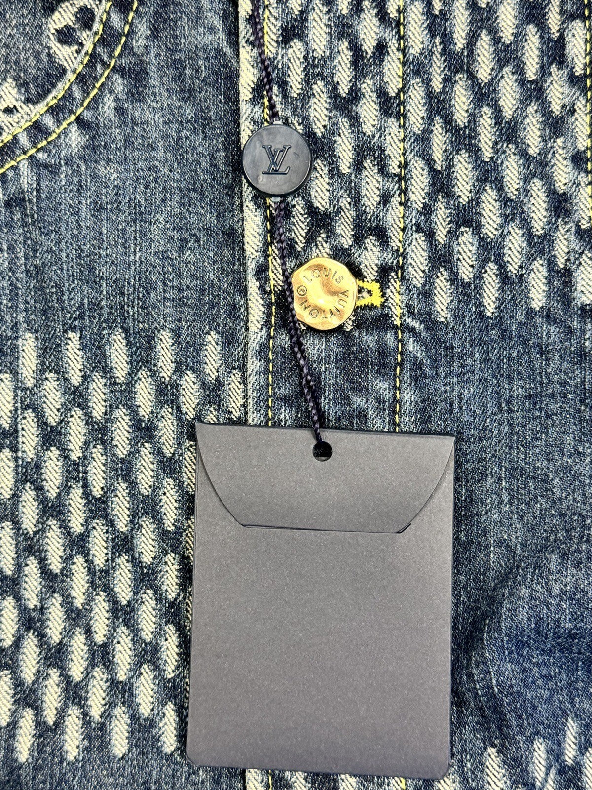 Louis Vuitton x Nigo Monogram Blue Denim Jacket, photo 7