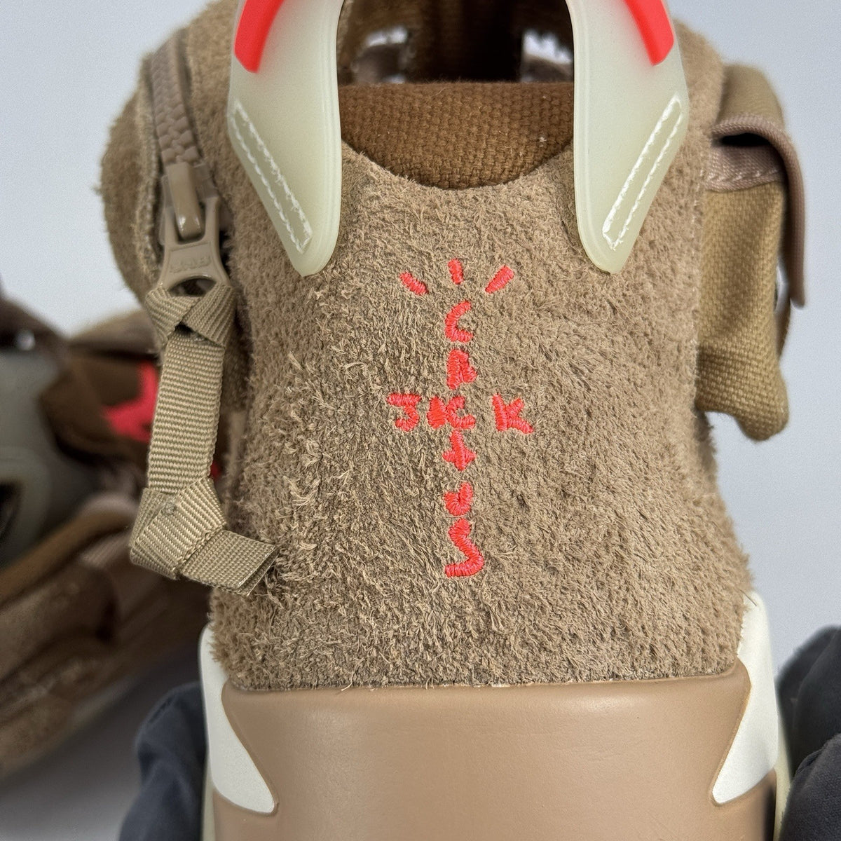 Travis Scott x Jordan 6 Retro British Khaki Sneakers, photo 9