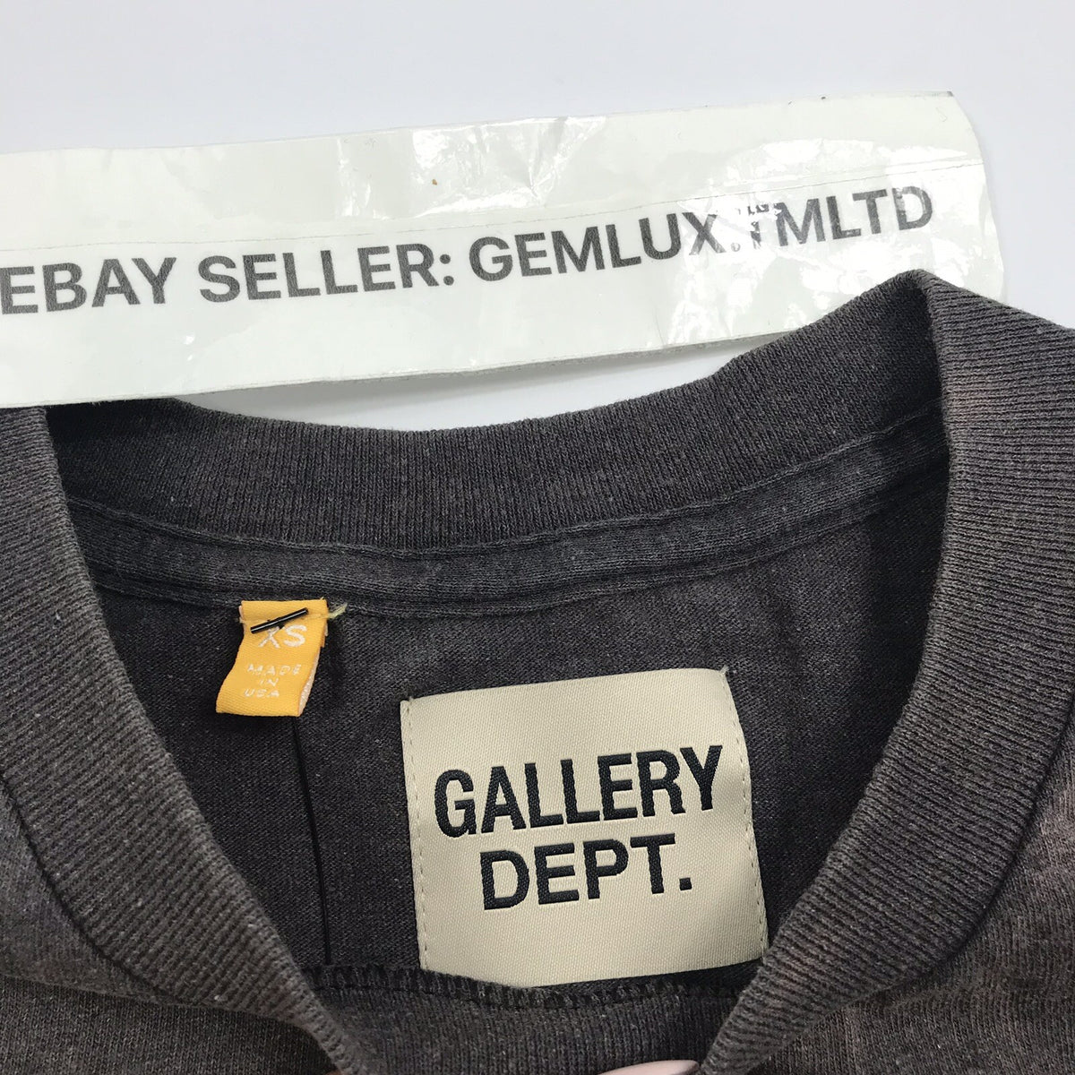 Gallery Dept Flying Wings Print Washed Black T-Shirt, photo 9