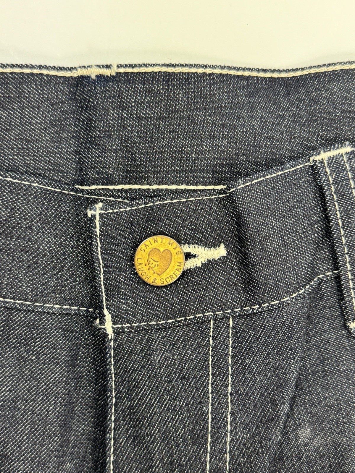 Saint Michael Carpenter Denim Shorts, photo 4
