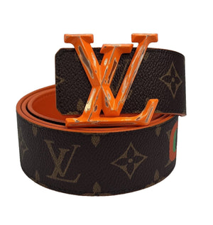 Louis Vuitton x Virgil ‘Chicago’ Monogram Print Reversible Belt 40mm, photo 1