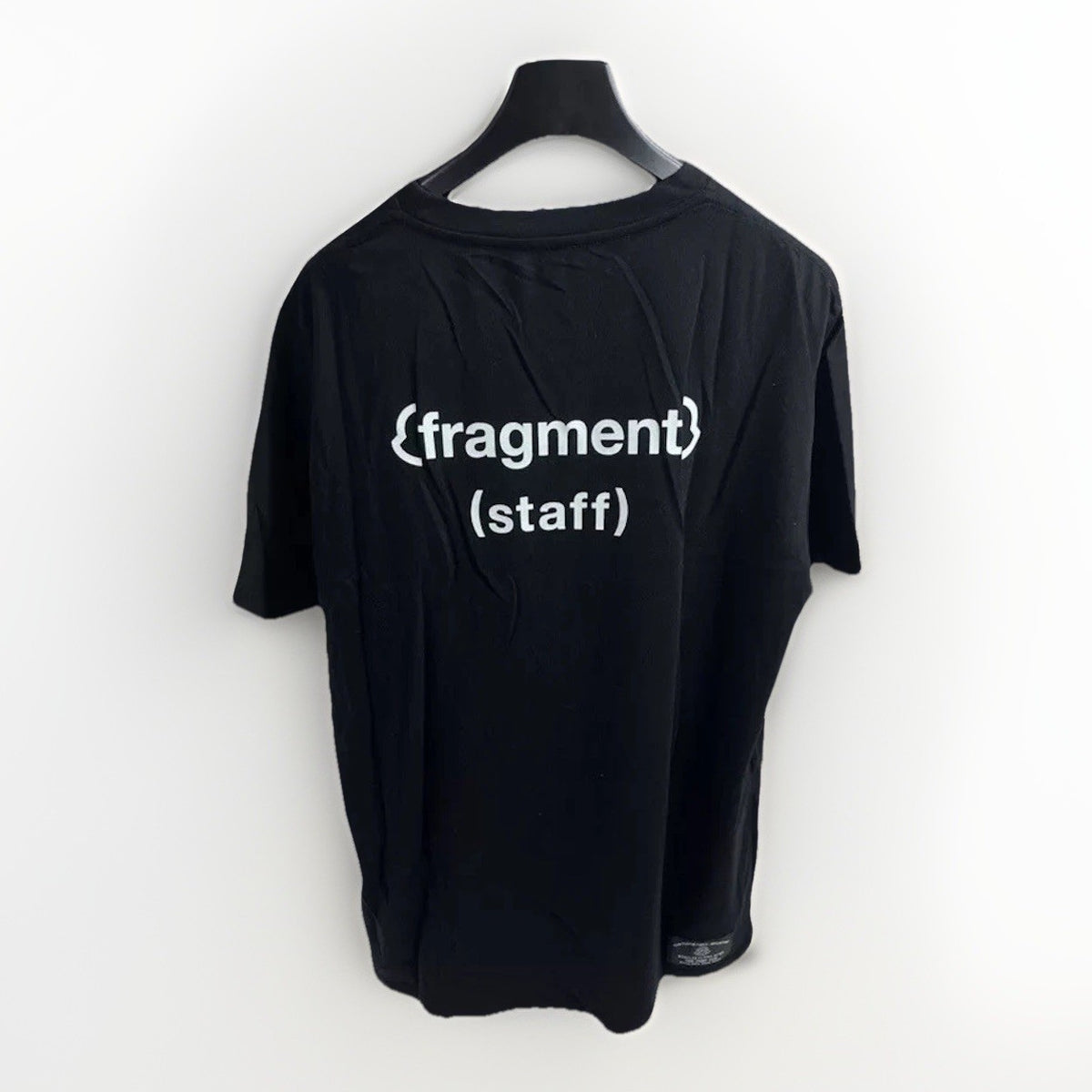 Moncler x Fragment Hiroshi Fujiwara Black Maglia T-Shirt, photo 2