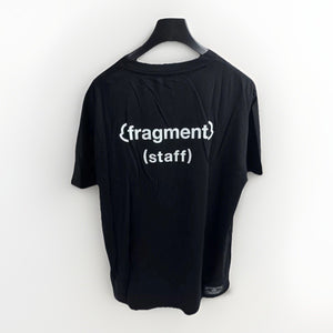 Moncler x Fragment Hiroshi Fujiwara Black Maglia T-Shirt، الصورة 2