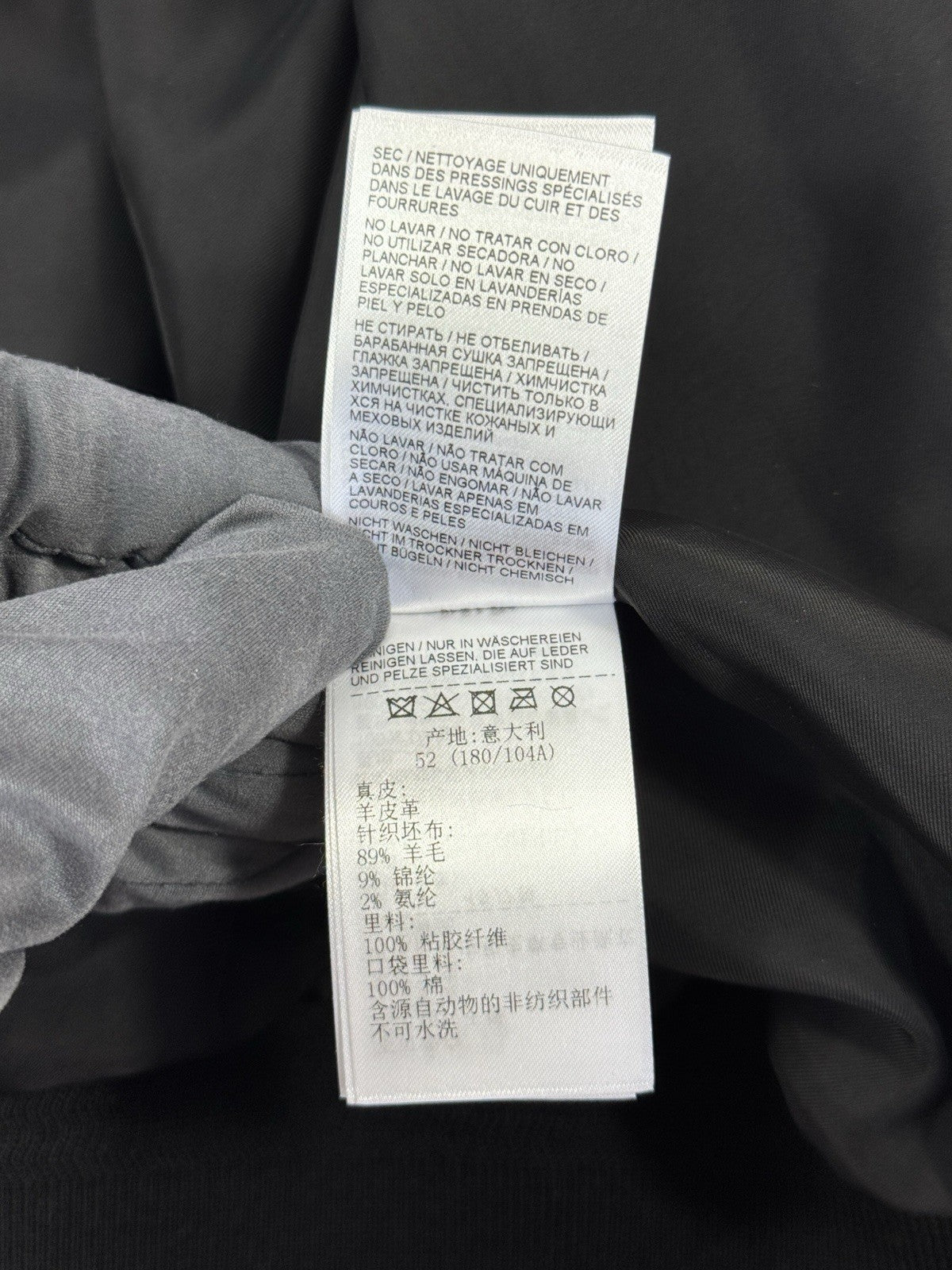 Bottega Veneta Blouson Nappa Leather Regular Fit, photo 9