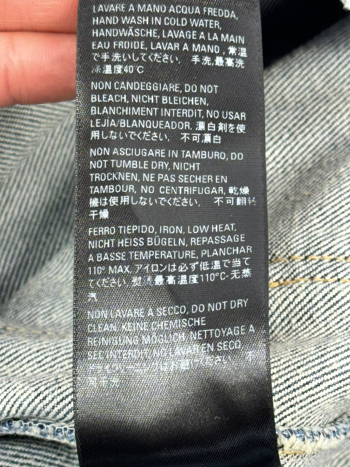 Balenciaga 2 in 1 Raver Japan Denim Jeans / Shorts, photo 15