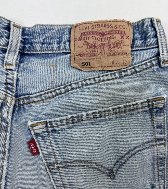 RRR123 x Levi’s 501 Baptism Denim Shorts, photo 3