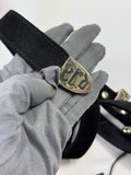 Enfants Riches Deprimes Suede Classic Stitched Belt، الصورة 5