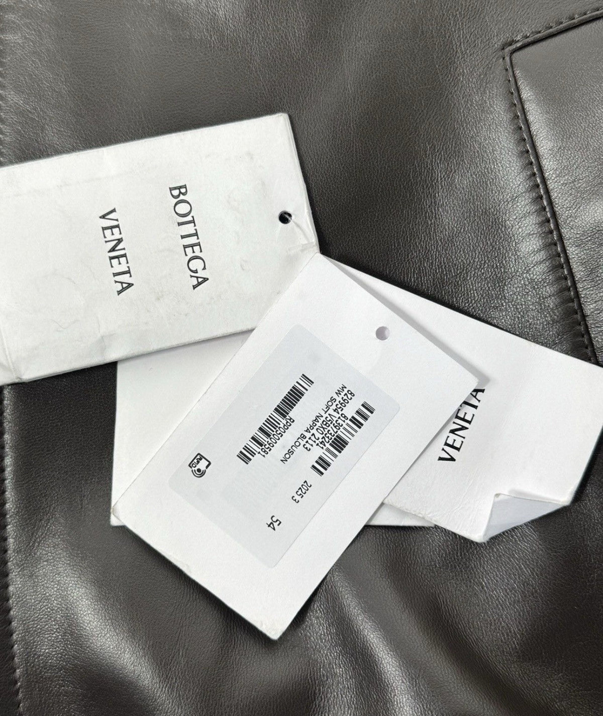 Bottega Veneta Soft Nappa Brown Blouson Jacket, photo 15