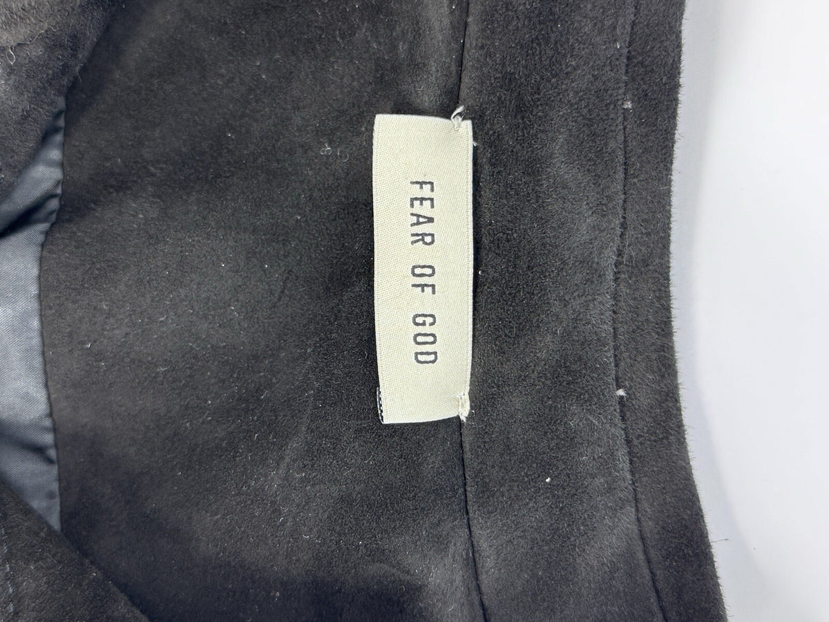 Fear of God Suede Zip Up Jacket, photo 4