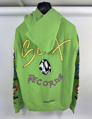Chrome Hearts x Matty Boy Sex Records Lime Hoodie（写真4）