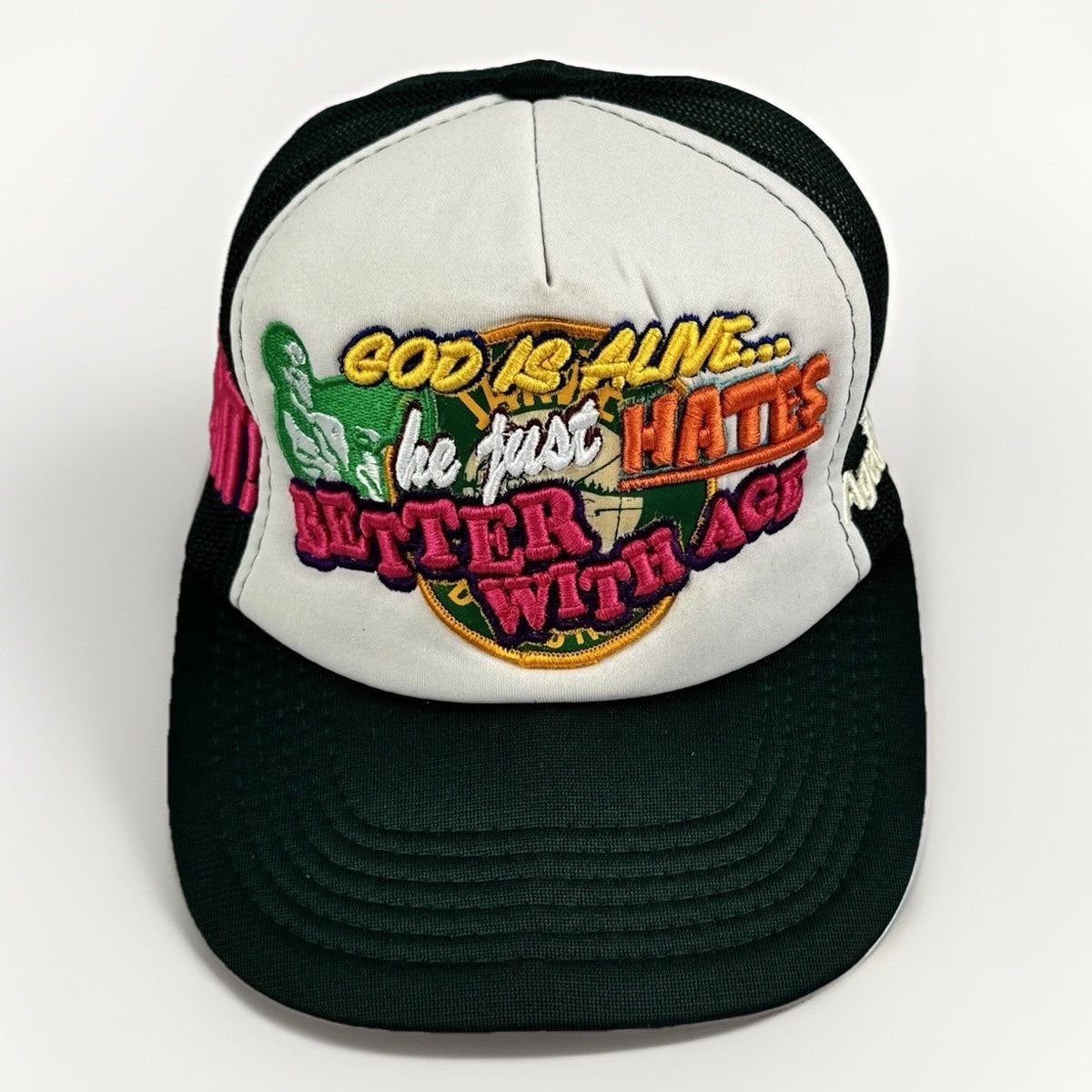Better With Age God Is Alive Embroidered Trucker Cap, photo 2