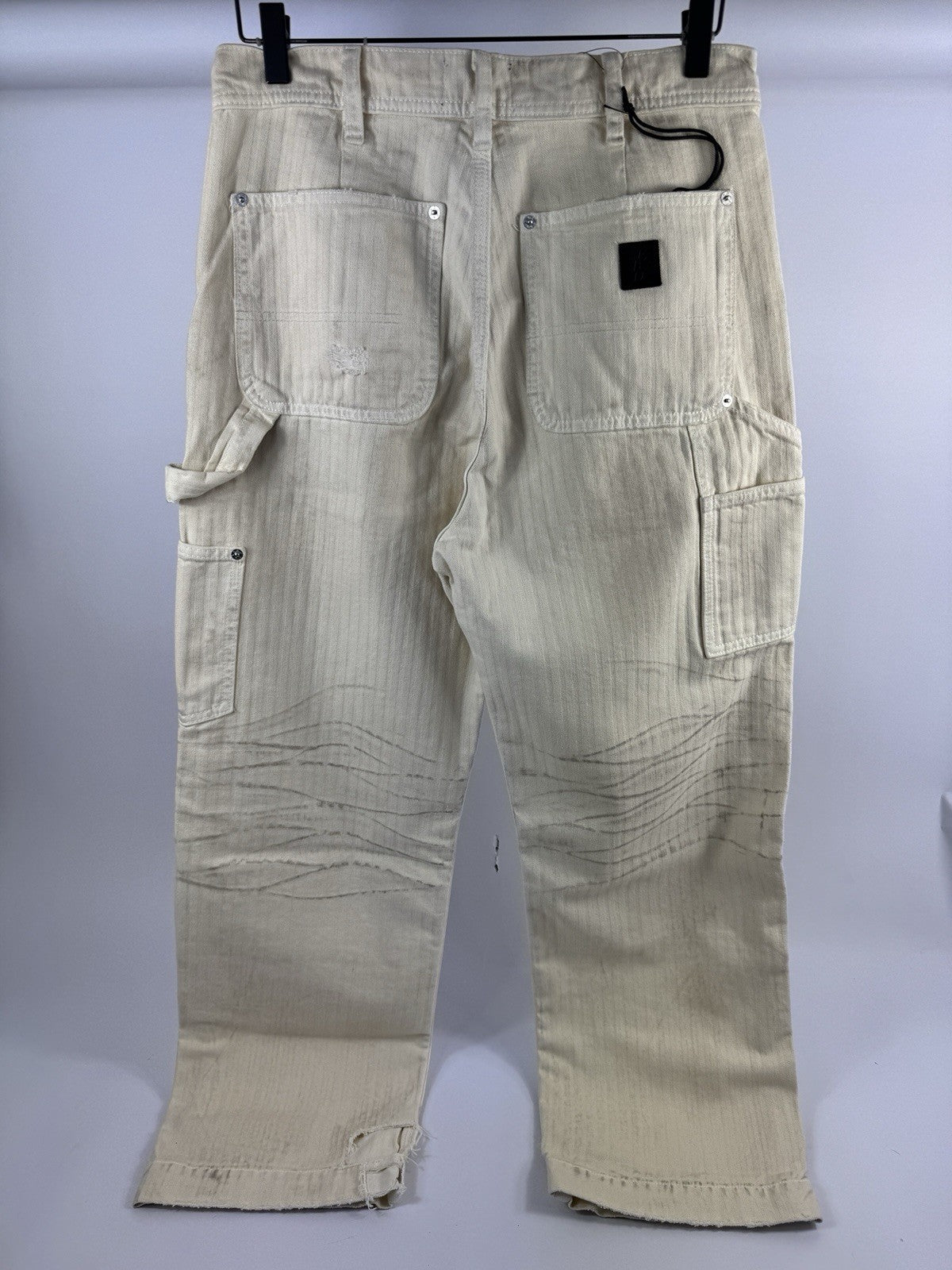 Enfants Riches Deprimes Straight Leg Herringbone Carpenter Pants, photo 3