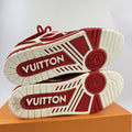 Louis Vuitton x Virgil Abloh Red SK8 Trainers، الصورة 6