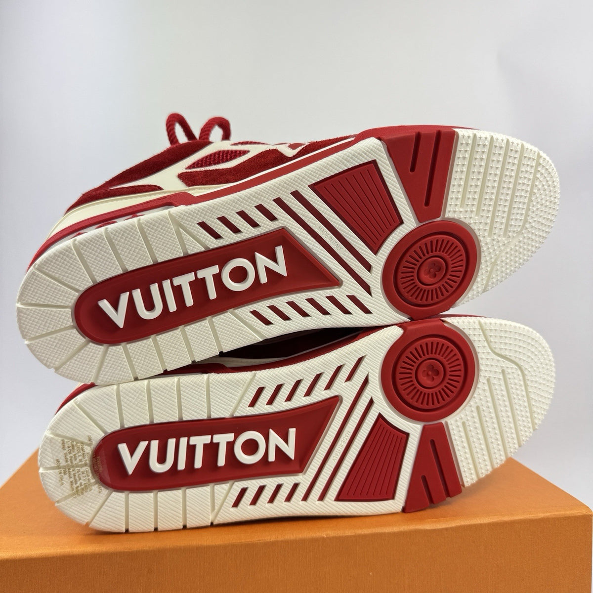 Louis Vuitton x Virgil Abloh Red SK8 Trainers, photo 6