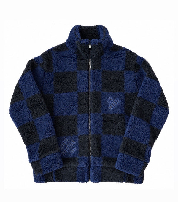 Louis Vuitton x Nigo Jacquard Damier Fleece Navy Blouson, photo 1