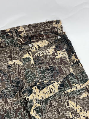 Givenchy Slim-fit Zip Detailed Camouflage Distressed Jeans، الصورة 8