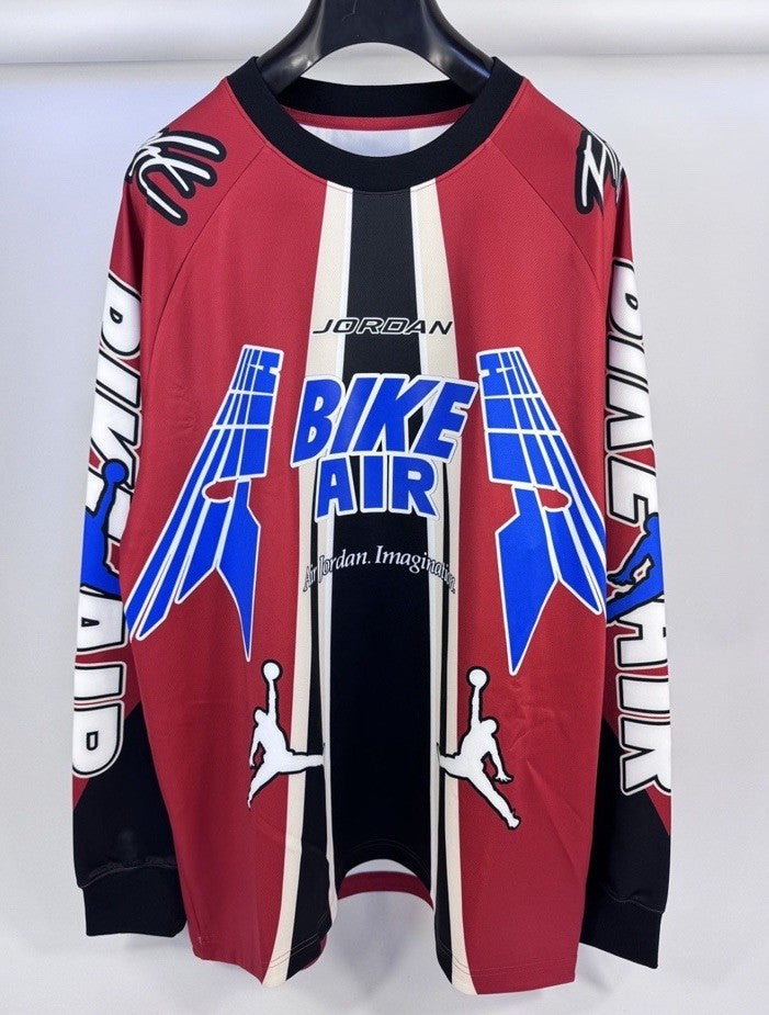 Jordan Nigel Sylvester Bike Logo Print Long Sleeve T-Shirt, photo 3