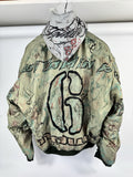 Mowalola New York Graffiti Oversized Reversible Jacket, photo 5