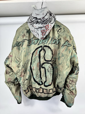 Mowalola New York Graffiti Oversized Reversible Jacket, photo 5