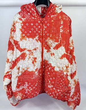 Louis Vuitton x Virgil Abloh Bandana Monogram Windbreaker Jacket، الصورة 3