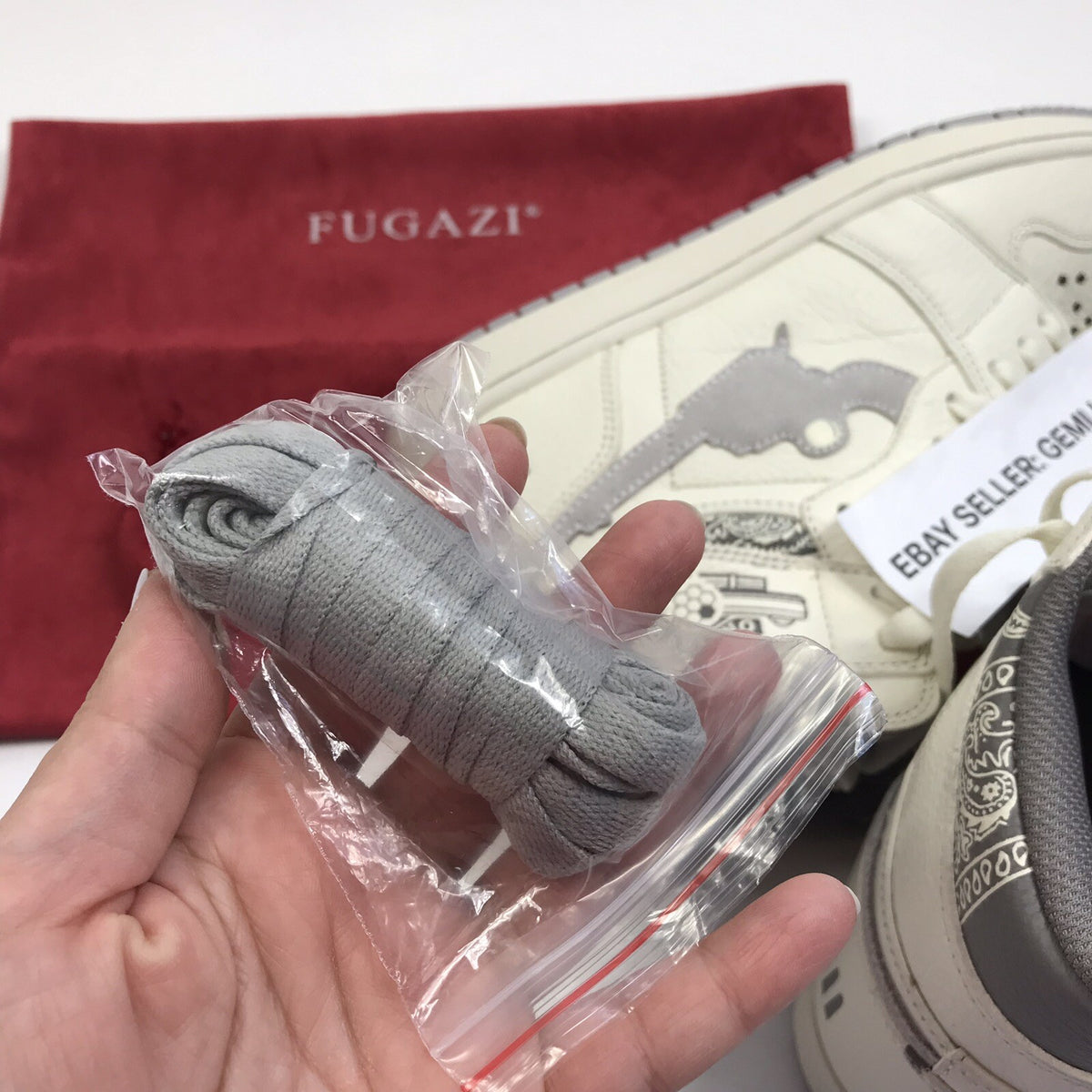 Fugazi One in the Chamber High Top Sneakers, photo 9