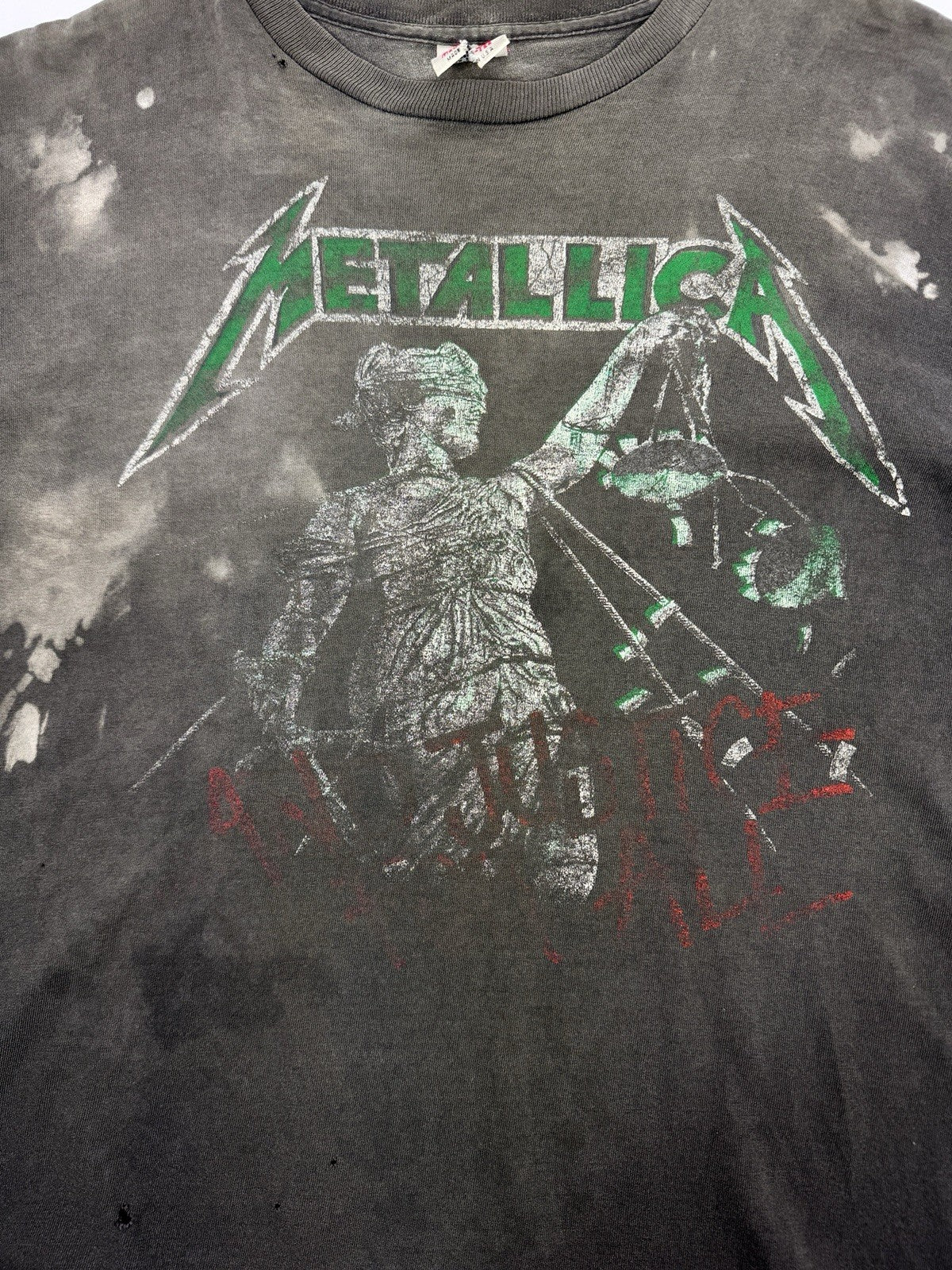 Metallica Justice For All Vintage T-Shirt, photo 2