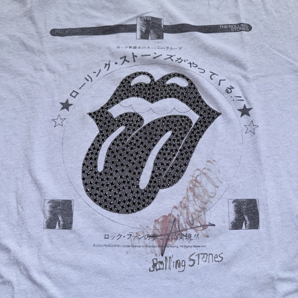 Paly Hollywood Rolling Stones Rhinestone Japan T-Shirt, photo 2