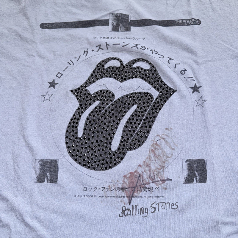 Paly Hollywood Rolling Stones Rhinestone Japan T-Shirt, photo 2