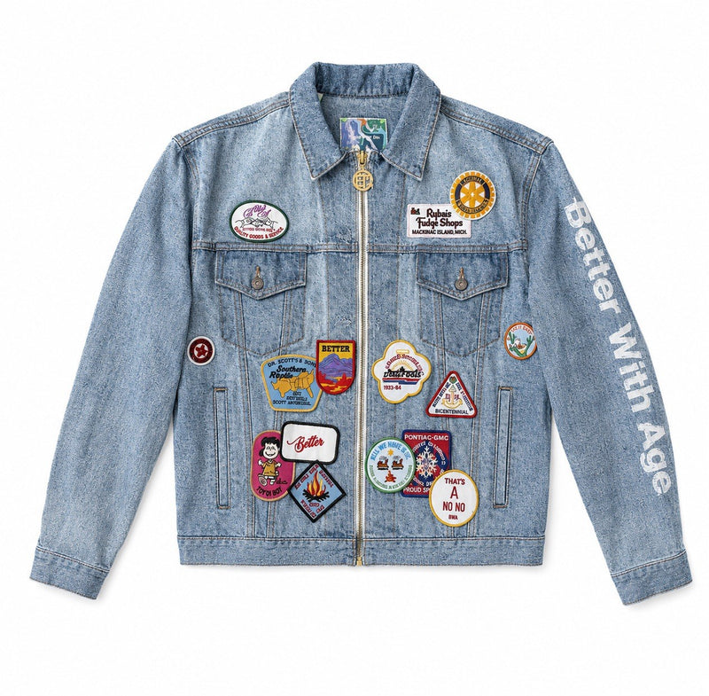 Better With Age Brogue Reconstructed Reversible Trucker Jacket, photo 1