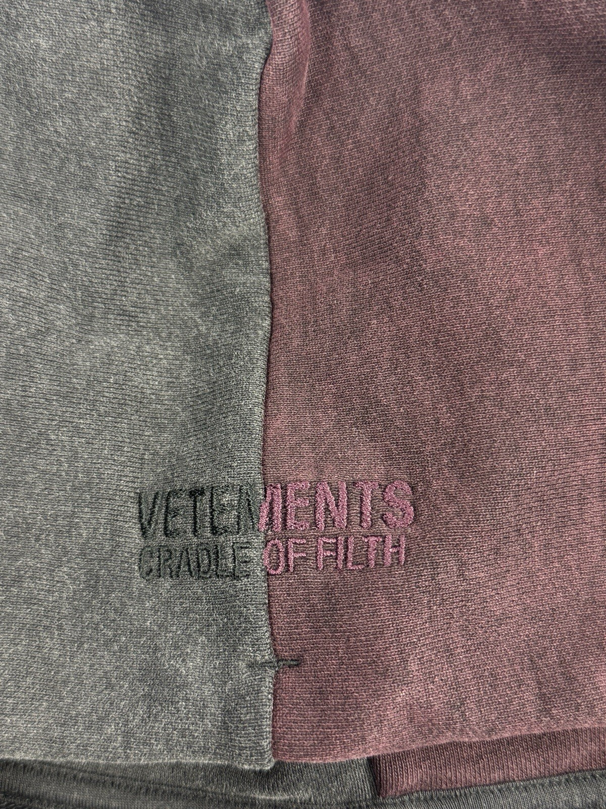 Vetements x Cradle Of Filth Oversized Panned Zip Hoodie, photo 9