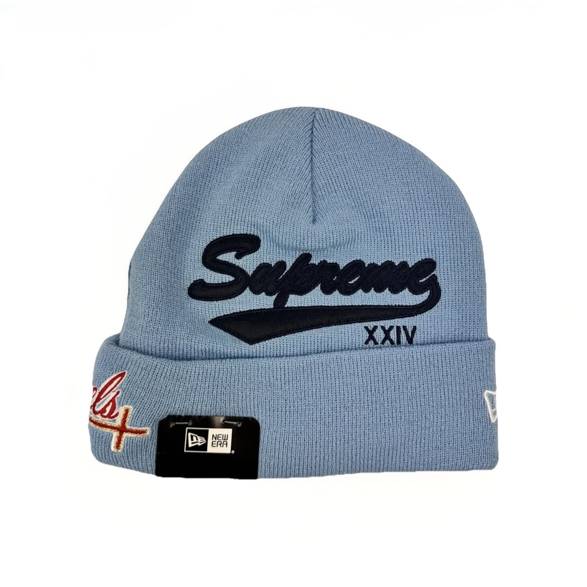 Supreme New Era x Supreme Logo Embroidered Beanie, photo 1