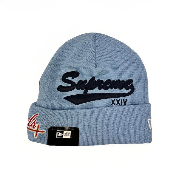 Supreme New Era x Supreme Logo Embroidered Beanie, photo 1