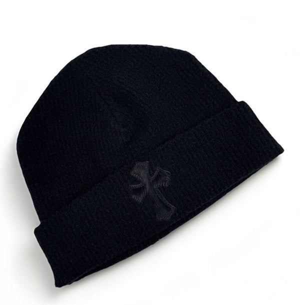 Chrome Hearts Pony Hair Cross Patch Beanie, photo 1