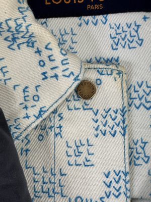 Louis Vuitton Landscape Shirt Sleeve Denim Over Shirt SS23（写真10）