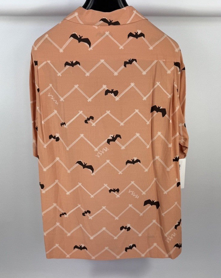 Visvim Bat Print Rayon Oversized Shirt, photo 3